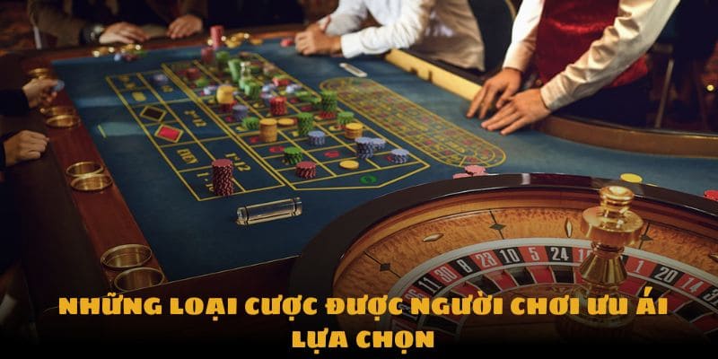 Những loại cược roulette ww88 được ưu ái lựa chọn